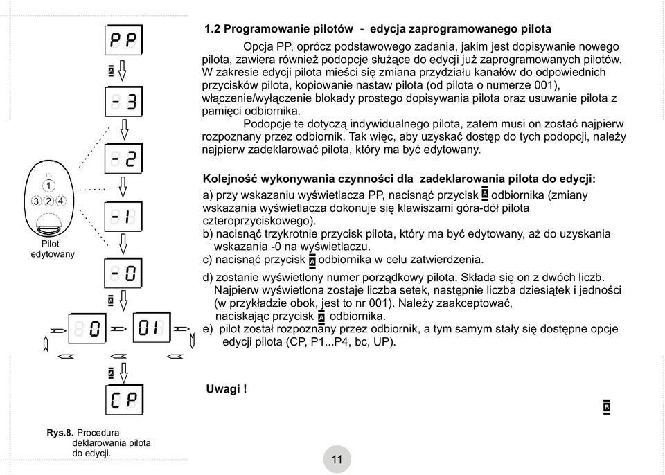 pilotów.