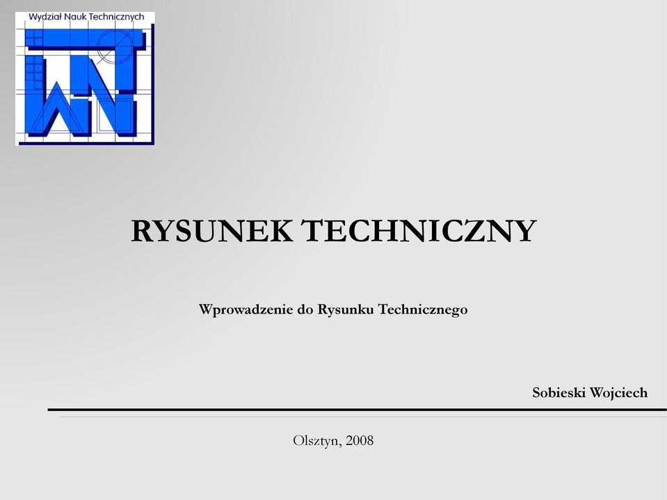 Rysunku Technicznego