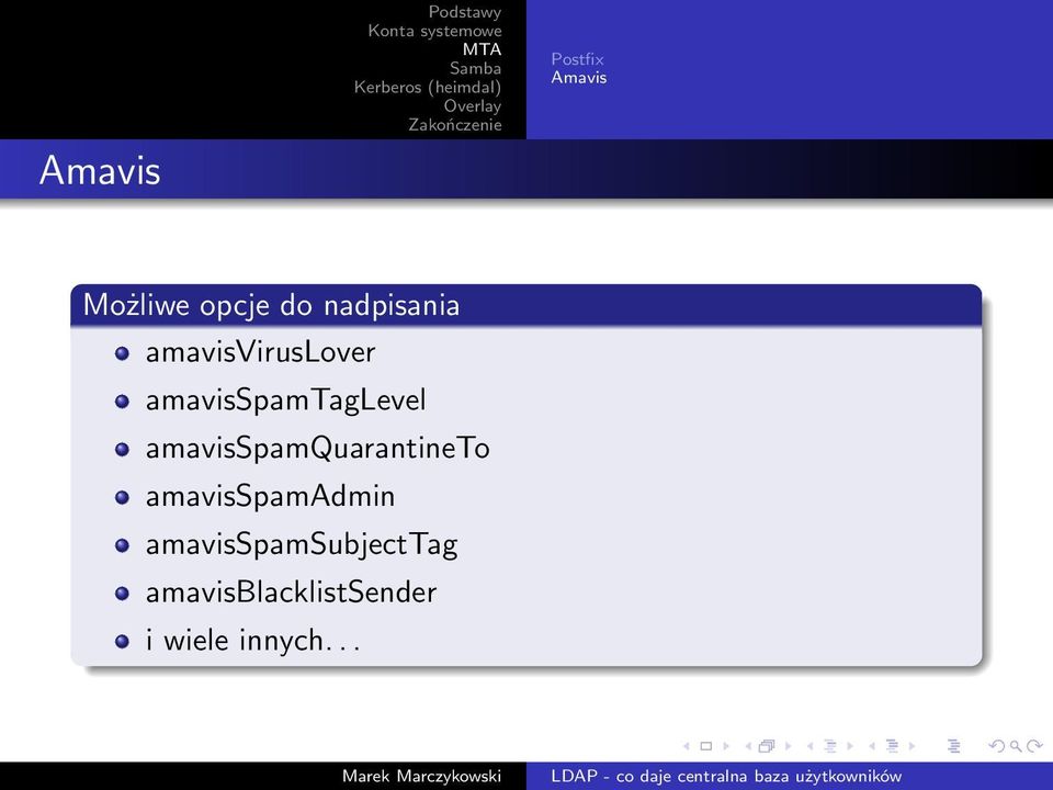 amavisspamquarantineto amavisspamadmin