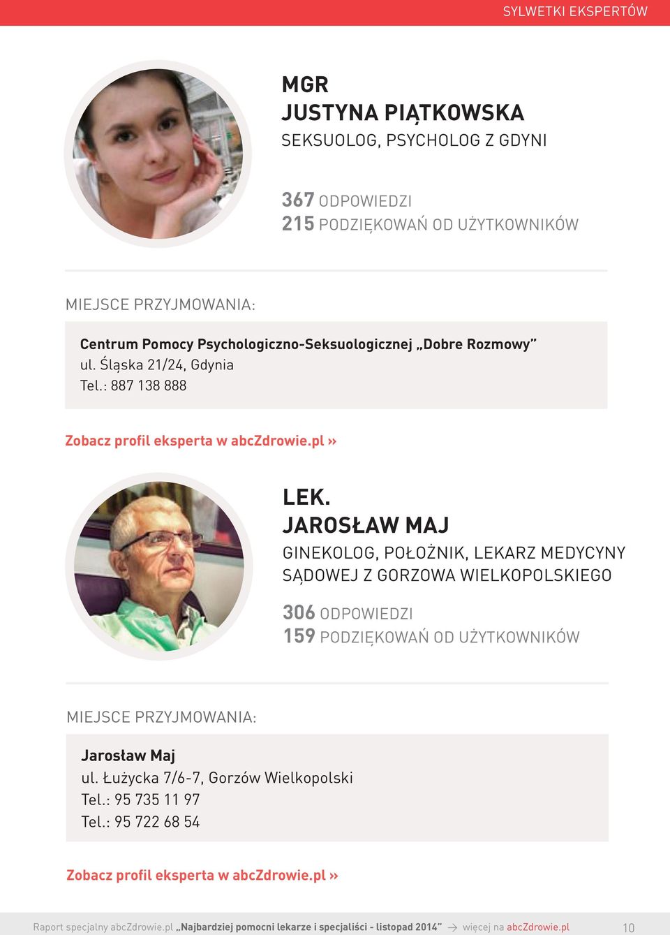 : 887 138 888 JAROSŁAW MAJ GINEKOLOG, POŁOŻNIK, LEKARZ MEDYCYNY SĄDOWEJ Z GORZOWA