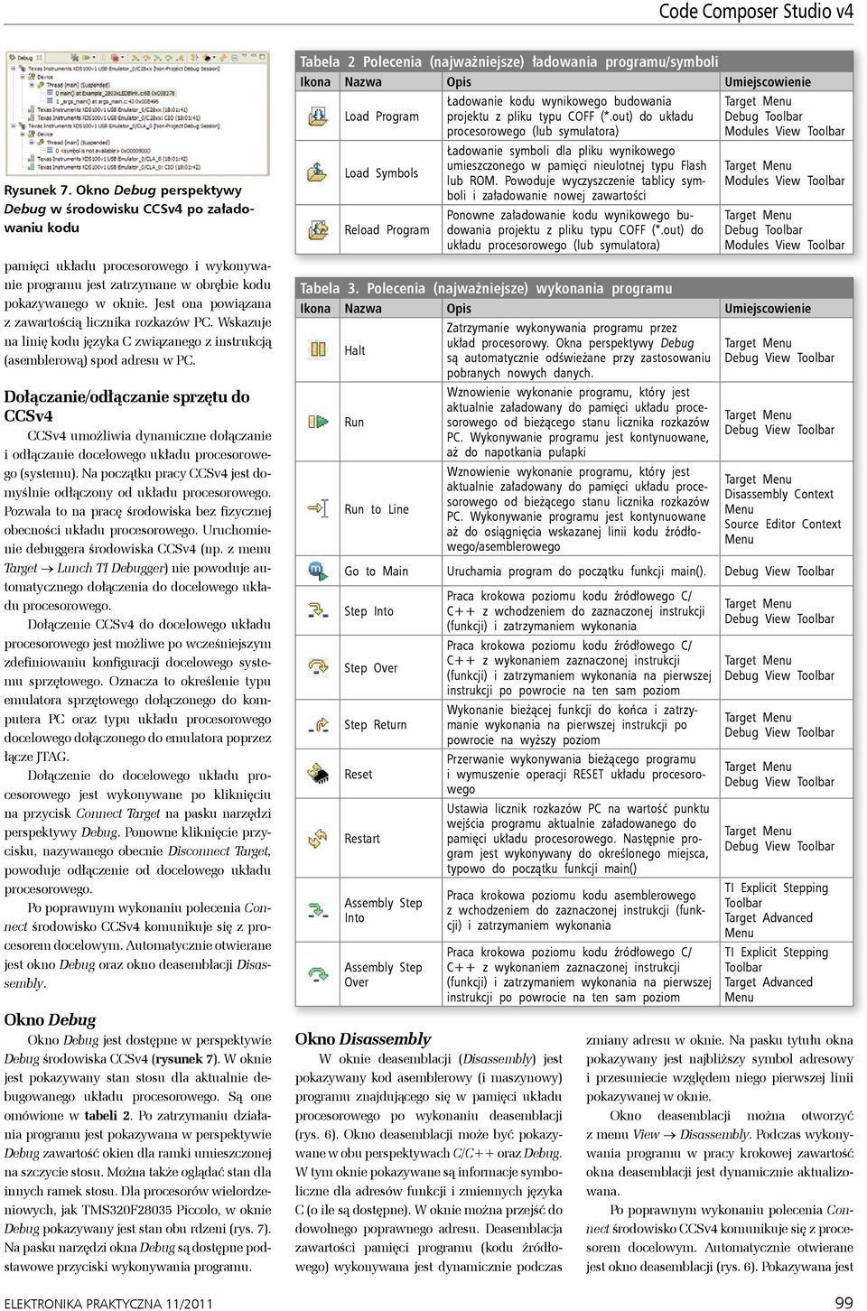 Jest ona powiązana z zawartością licznika rozkazów PC. Wskazuje na linię kodu języka C związanego z instrukcją (asemblerową) spod adresu w PC.