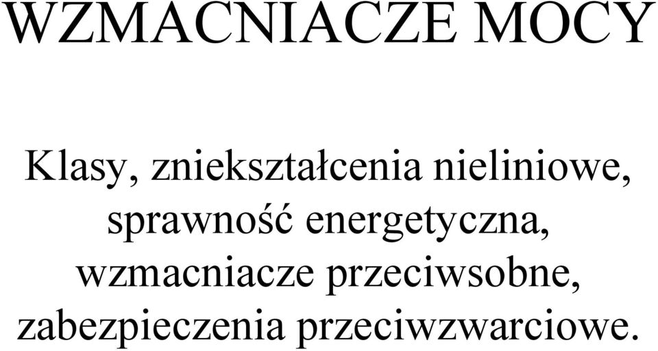 sprawność energetyczna,