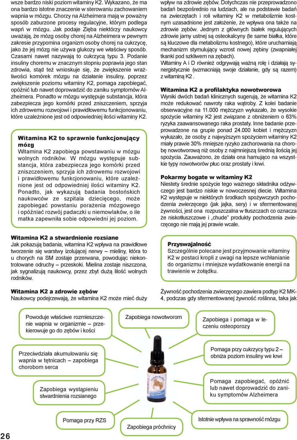 Zdrowotne Trio Synergiczne Działanie Witamin D3 K2 Oraz