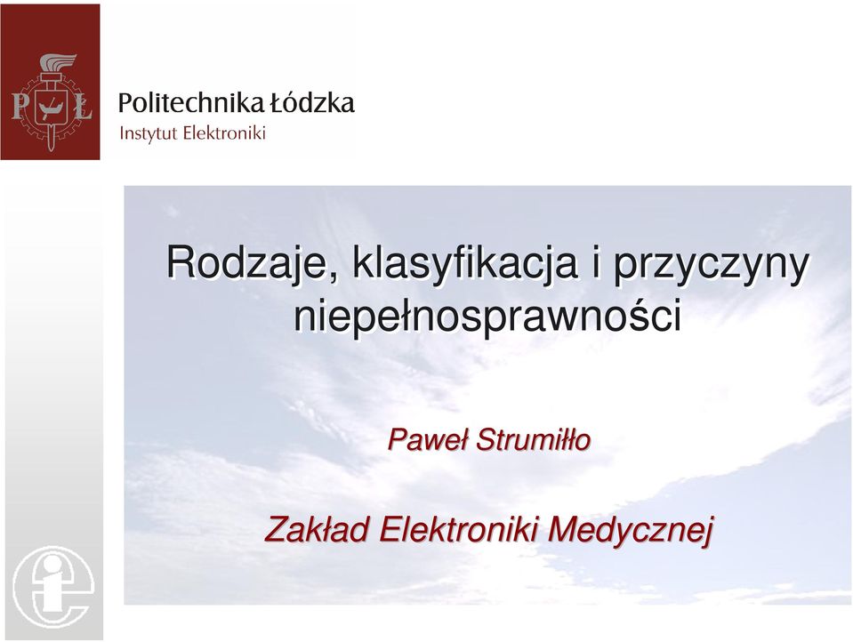 niepełnosprawności Paweł