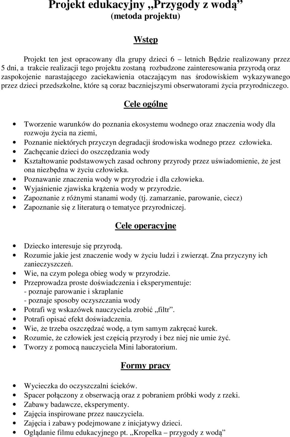 przyrodniczego.