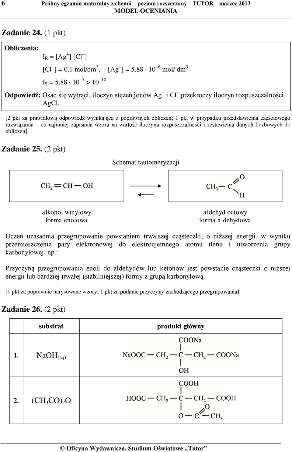 rozpuszczalności AgCl.