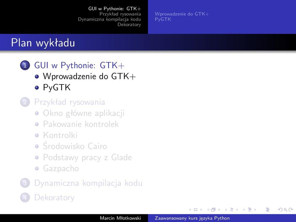 GUI w Pythonie: GTK+ 