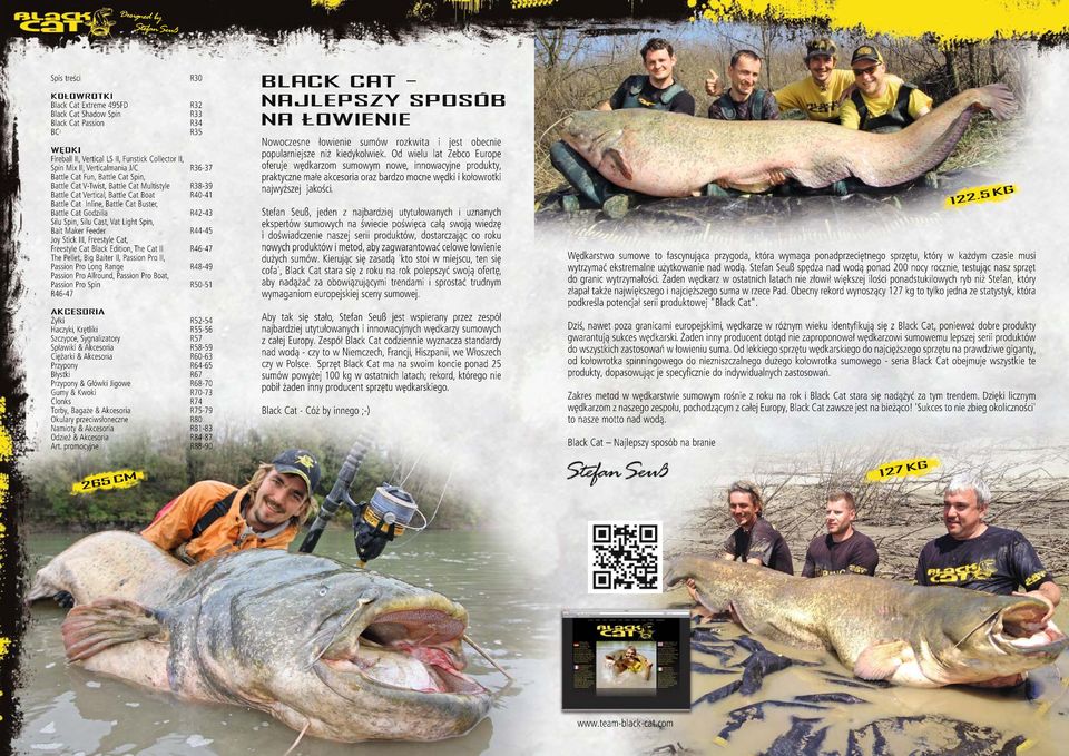 Silu Cast, Vat Light Spin, Bait Maker Feeder Joy Stick III, Freestyle Cat, Freestyle Cat Black Edition, The Cat II The Pellet, Big Baiter II, Passion Pro II, Passion Pro Long Range Passion Pro