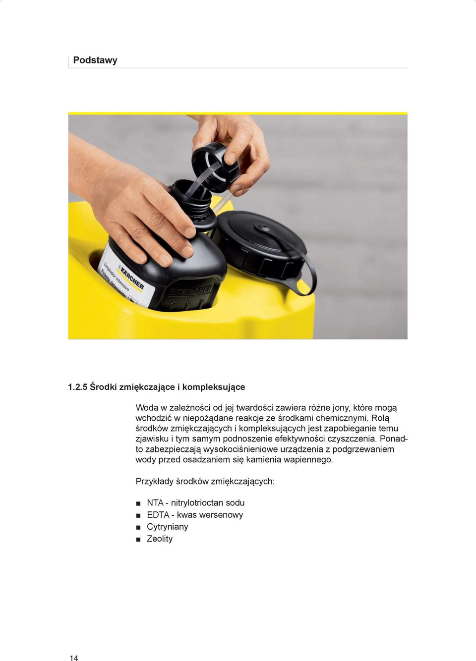 reakcje ze środkami chemicznymi.