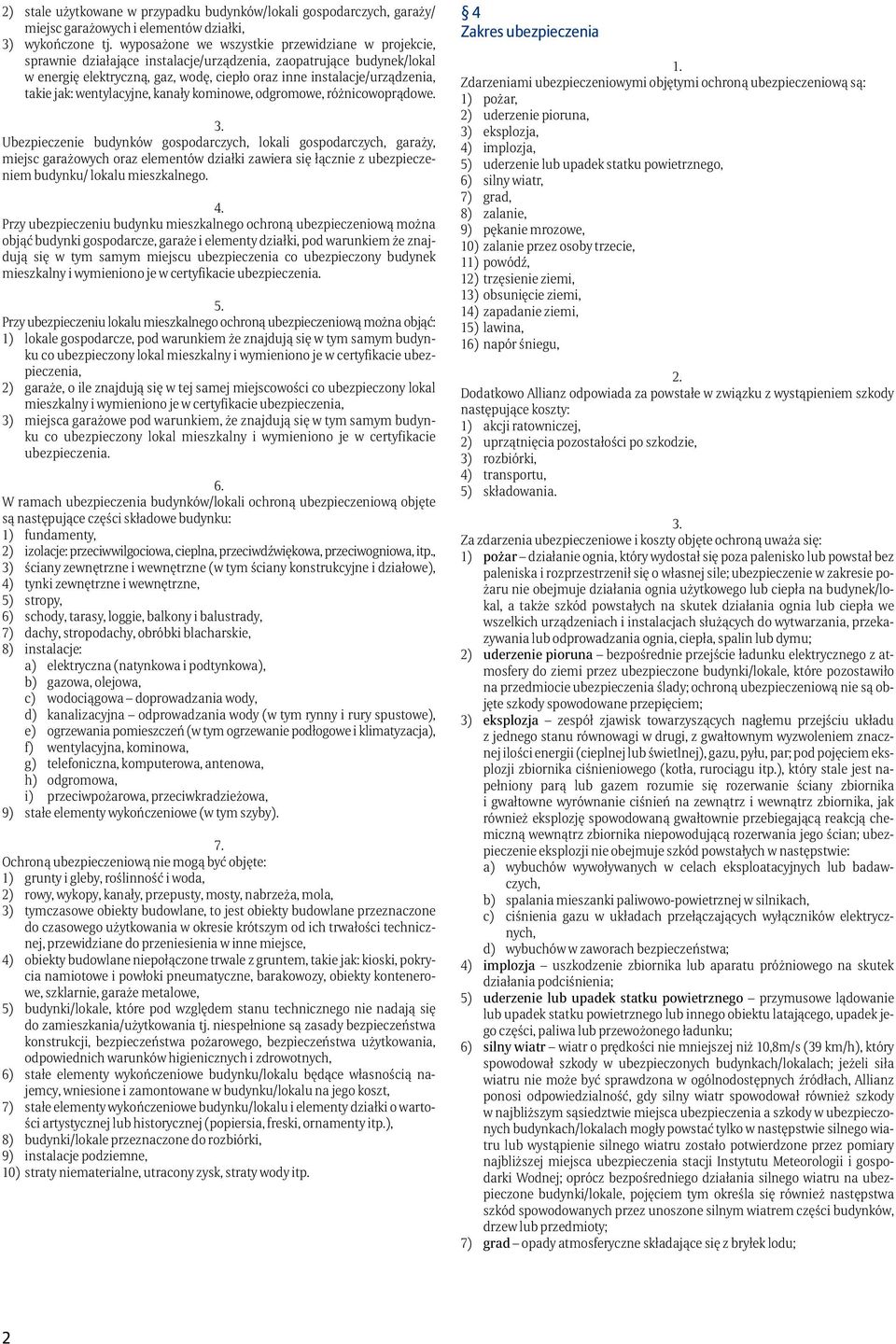 jak: wentylacyjne, kanały kominowe, odgromowe, różnicowoprądowe.
