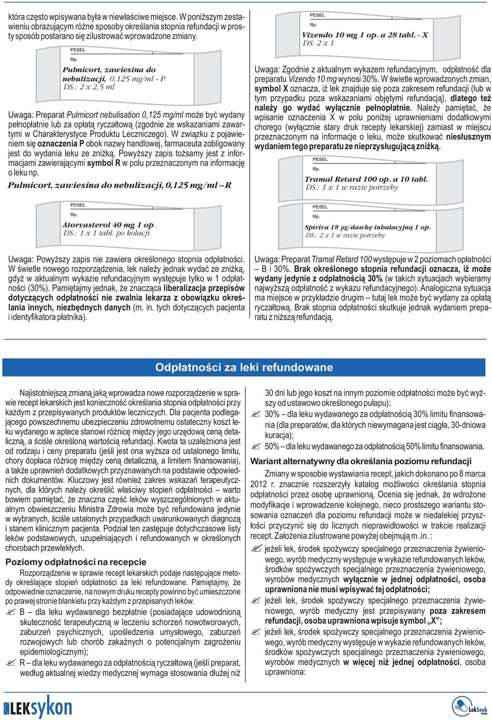 : 2 x 2,5 ml Uwaga: Preparat Pulmicort nebulisation 0,125 mg/ml może być wydany pełnopłatnie lub za opłatą ryczałtową (zgodnie ze wskazaniami zawartymi w Charakterystyce Produktu Leczniczego).