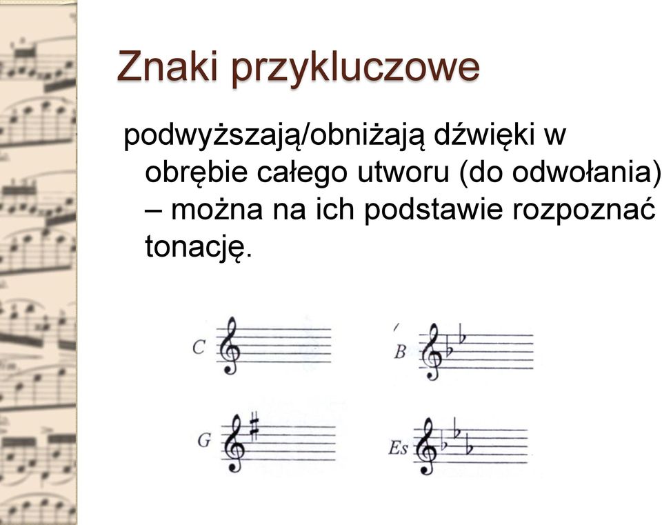 obrębie całego utworu (do