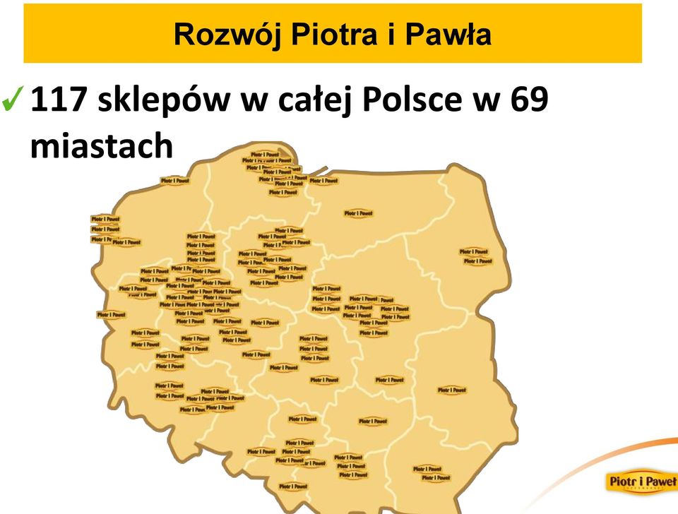 sklepów w całej