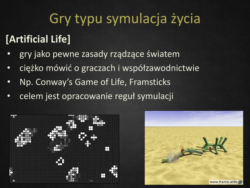 graczach i współzawodnictwie Np.