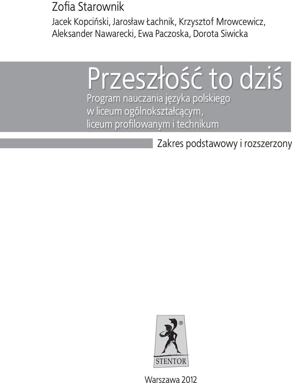 Program nauczania języka polskiego w w liceum ogólnokształcącym, liceum