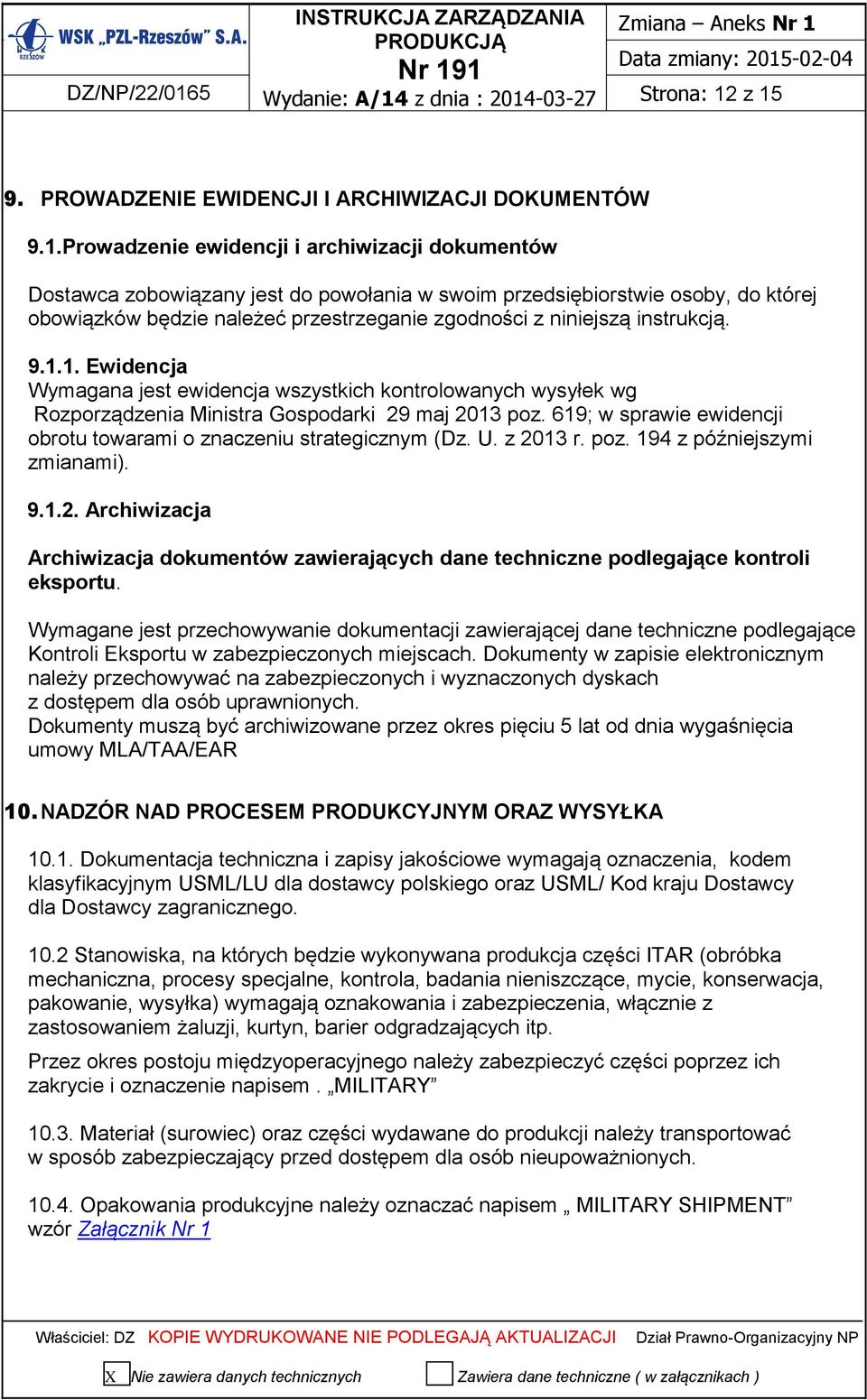 z dnia : 2014