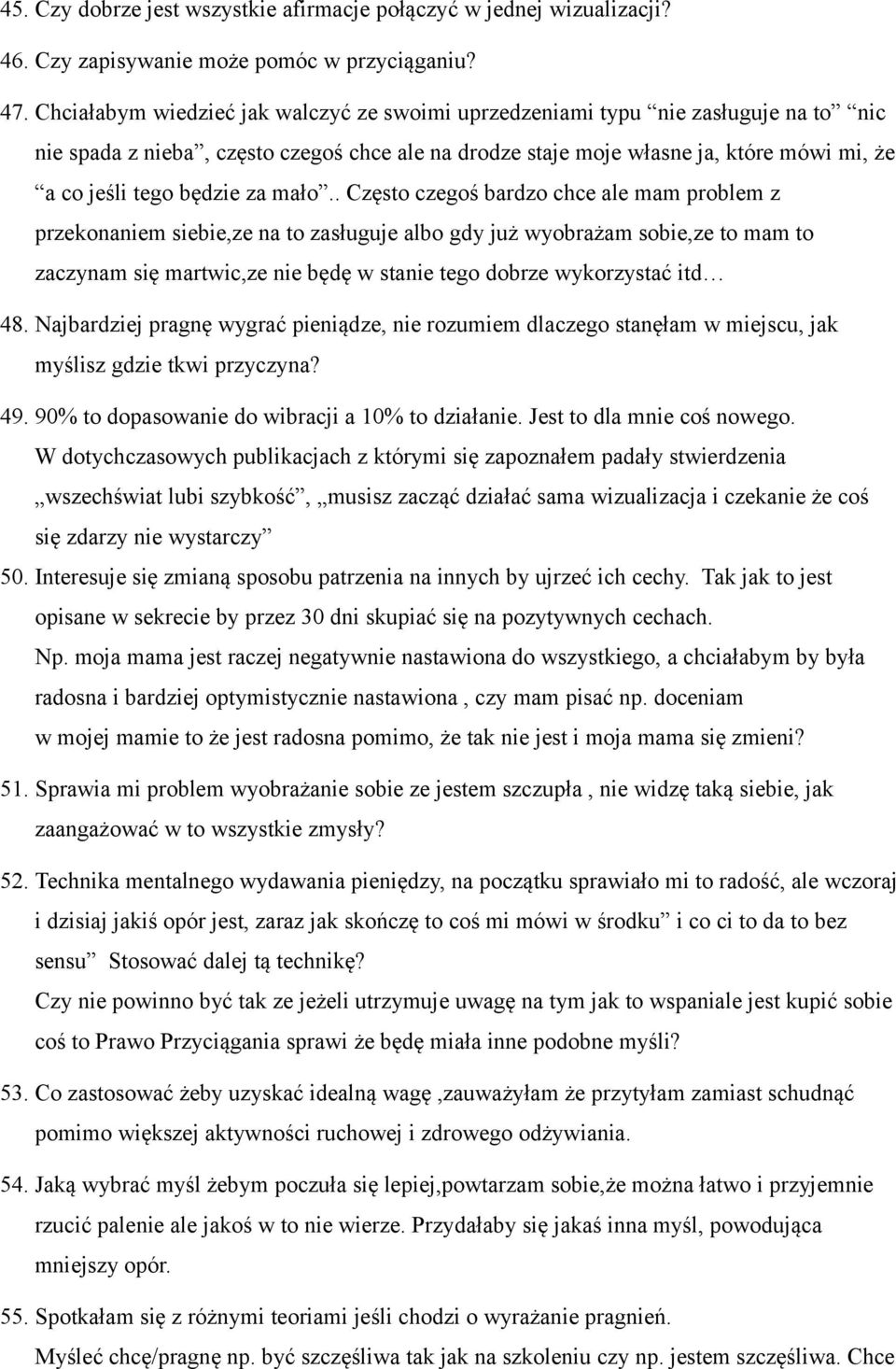 za mało.