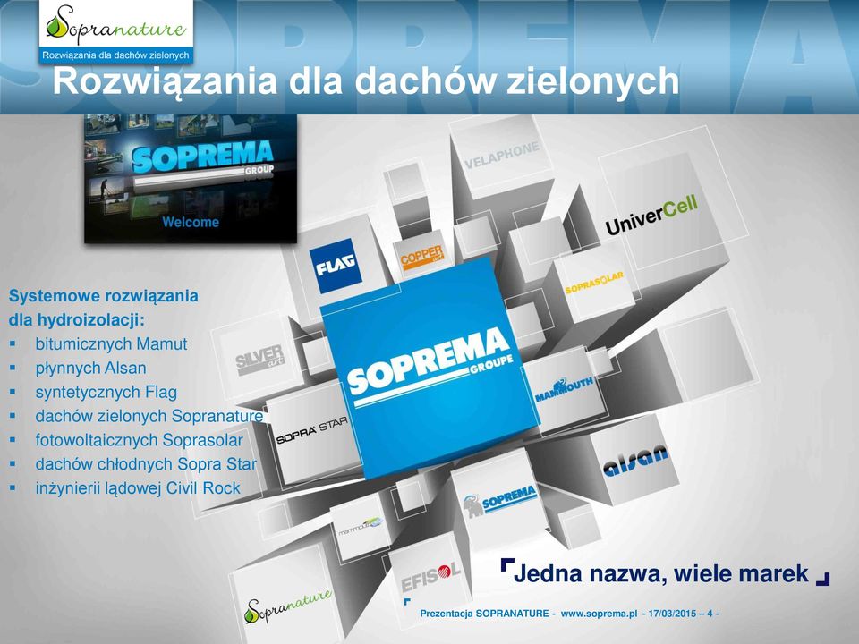 Soprasolar dachów chłodnych Sopra Star in ynierii lądowej Civil Rock