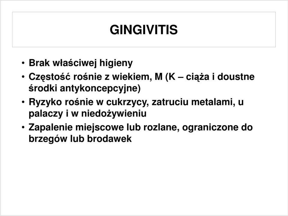 cukrzycy, zatruciu metalami, u palaczy i w niedoŝywieniu
