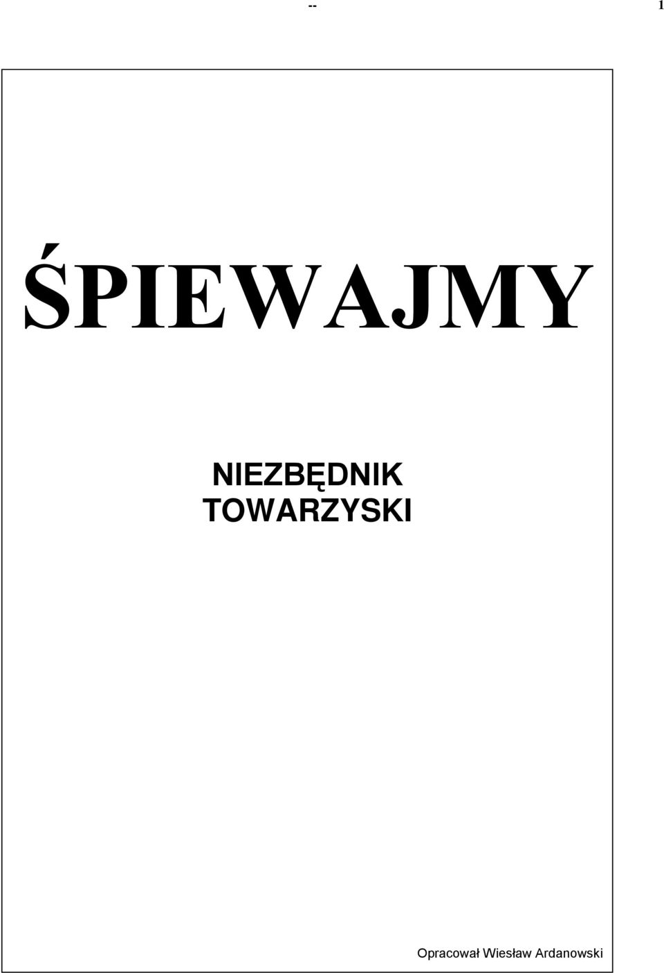 TOWARZYSKI