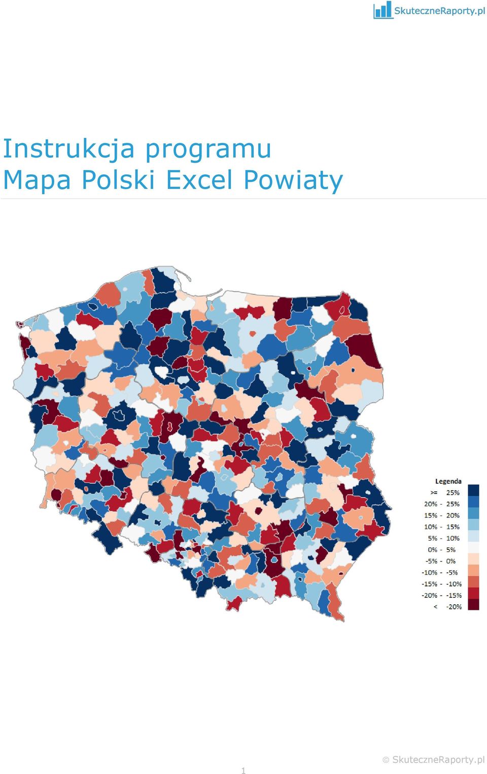 Mapa Polski