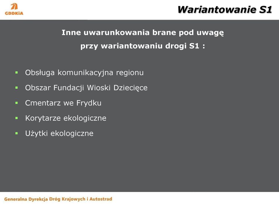 komunikacyjna regionu Obszar Fundacji Wioski