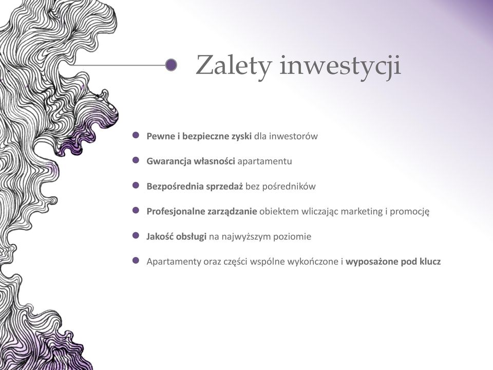 zarządzanie obiektem wliczając marketing i promocję Jakość obsługi na