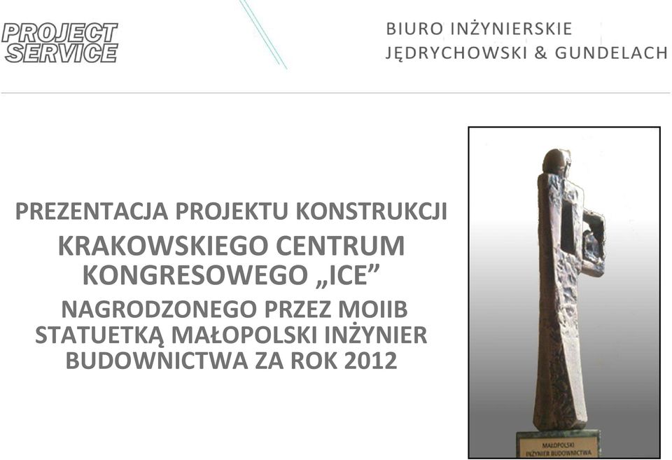 NAGRODZONEGO PRZEZ MOIIB STATUETKĄ