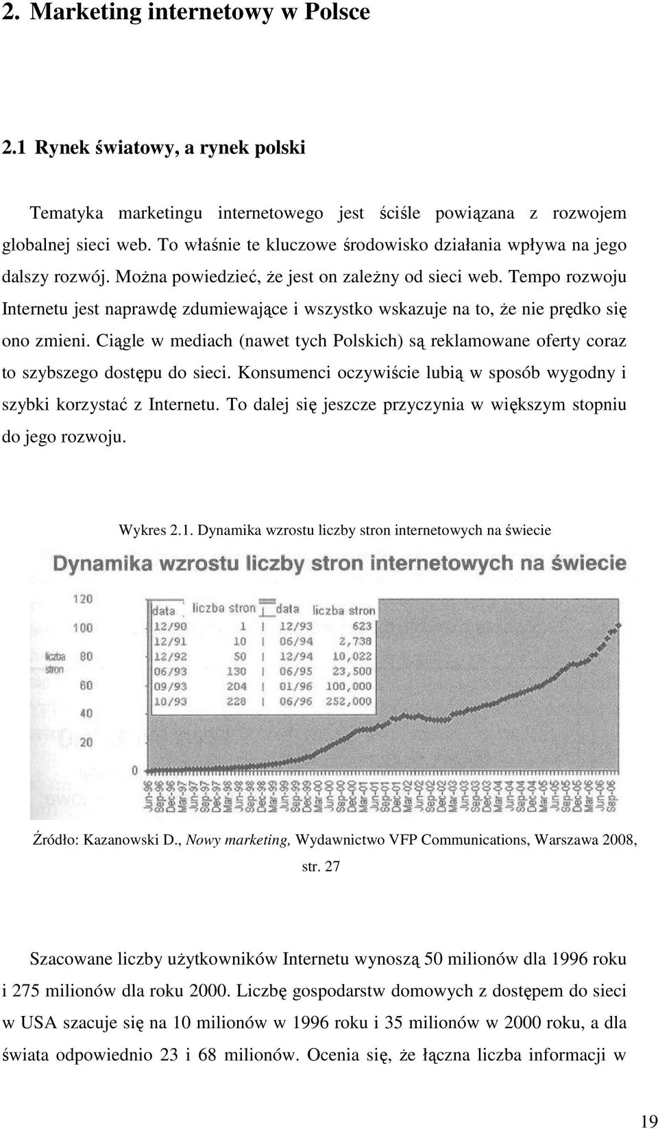 Tempo rozwoju Internetu jest naprawdę zdumiewające i wszystko wskazuje na to, że nie prędko się ono zmieni.