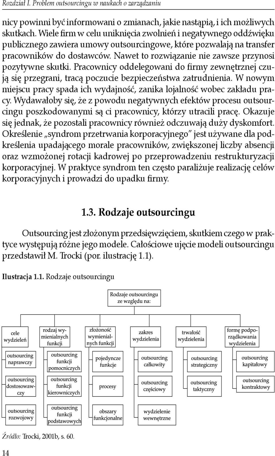 Nawet to rozwiązanie nie zawsze przynosi pozytywne skutki. Pracownicy oddelegowani do firmy zewnętrznej czują się przegrani, tracą poczucie bezpieczeństwa zatrudnienia.