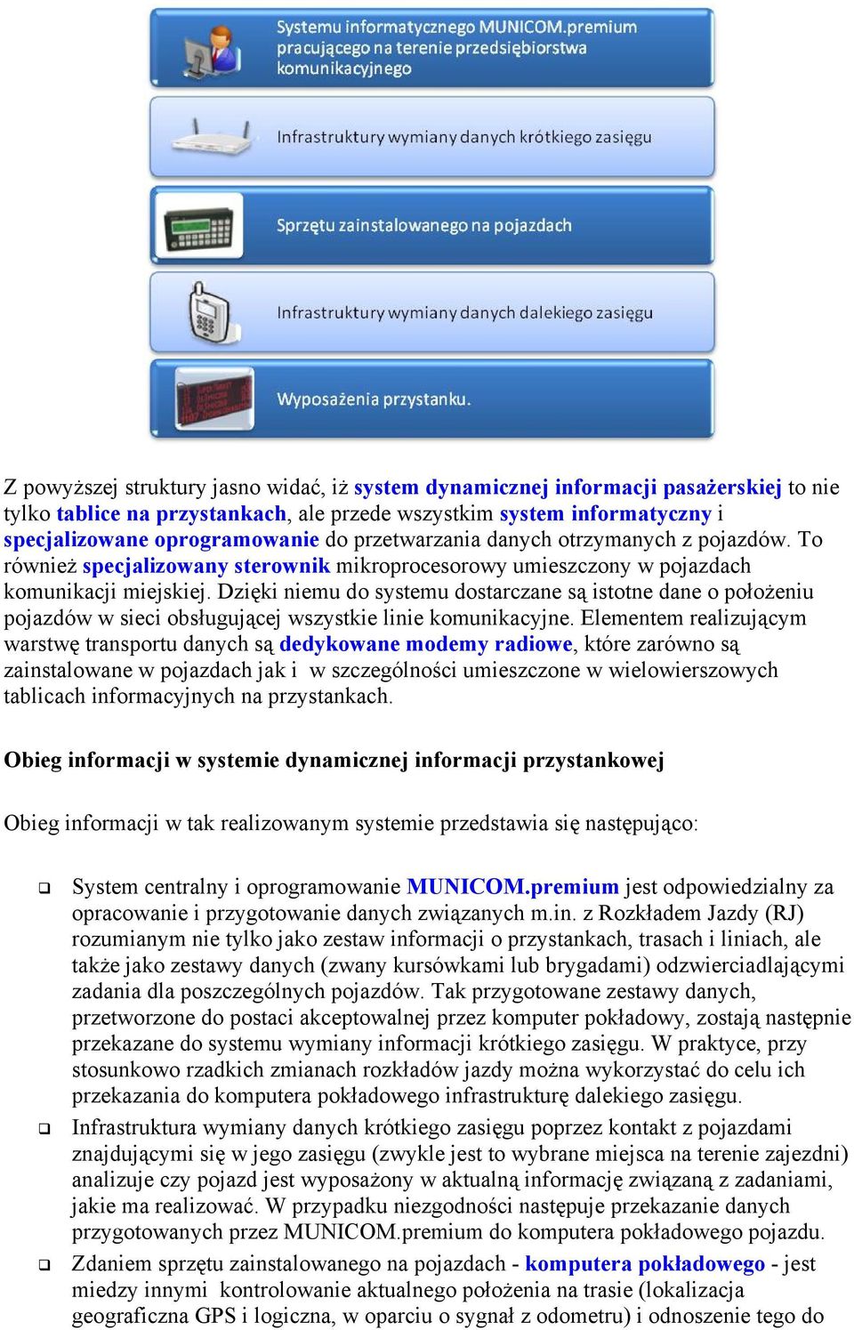 Dzięki niemu do systemu dostarczane są istotne dane o położeniu pojazdów w sieci obsługującej wszystkie linie komunikacyjne.