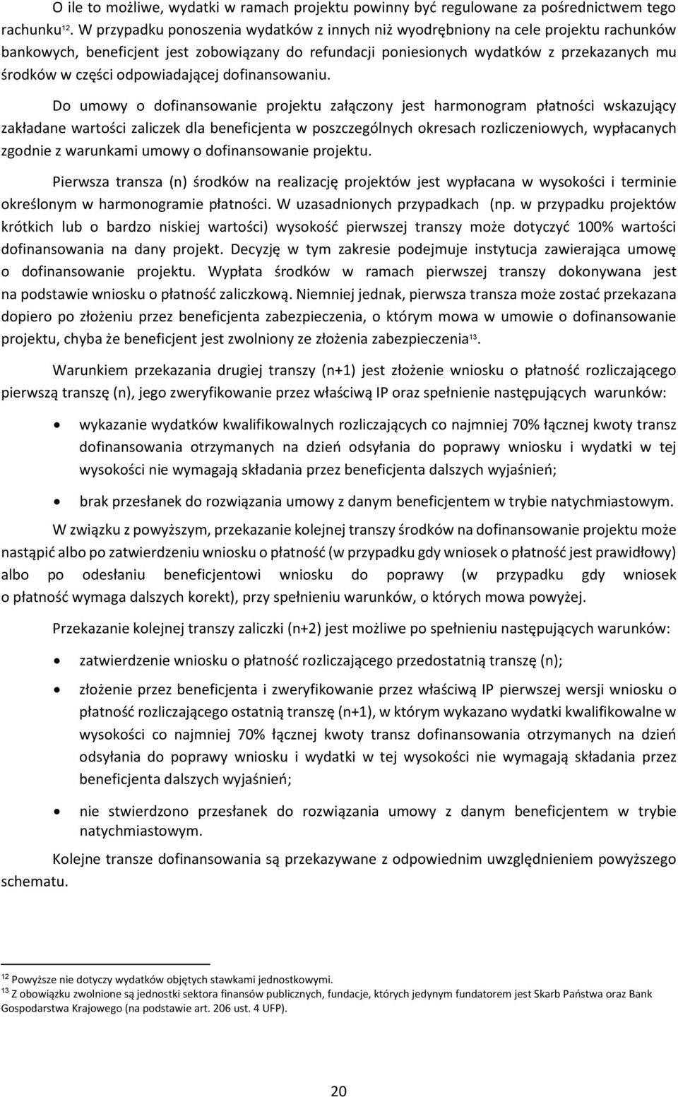 odpowiadającej dofinansowaniu.