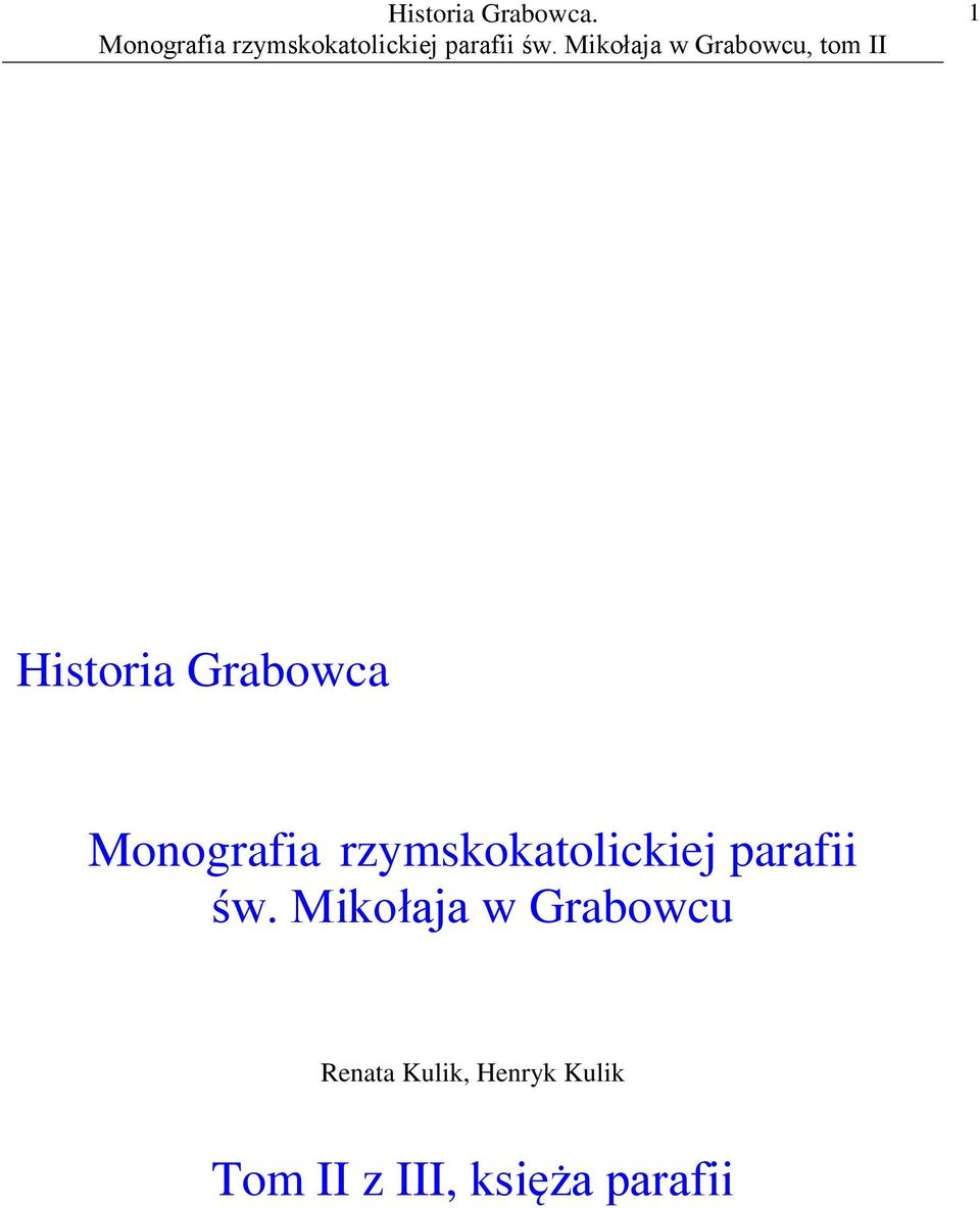 rzymskokatolickiej parafii św.