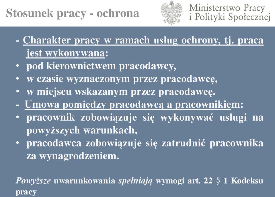 wskazanym przez pracodawcę.