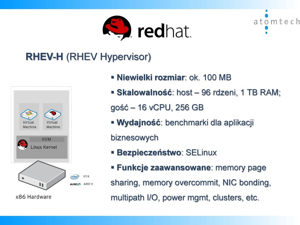 Wydajność: benchmarki dla aplikacji biznesowych Bezpieczeństwo: SELinux