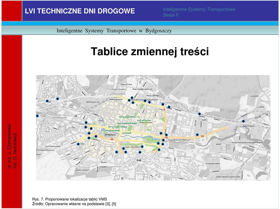 Proponowane lokalizacje tablic