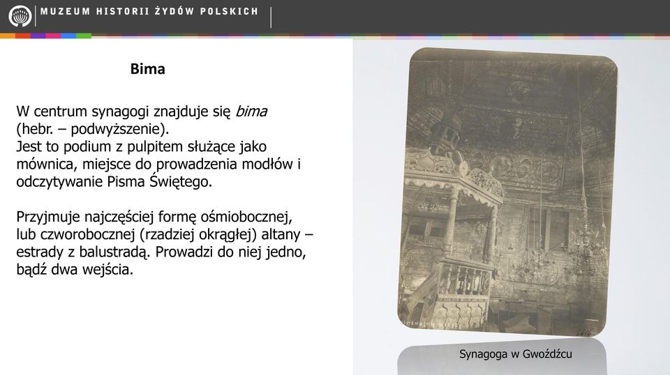 odczytywanie Pisma Świętego.