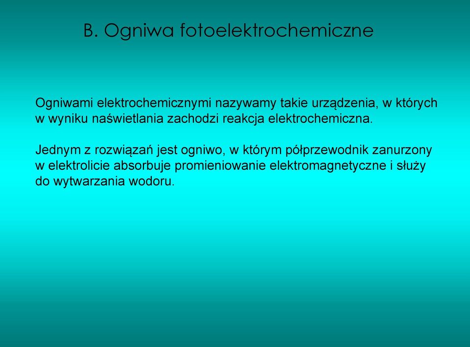 elektrochemiczna.