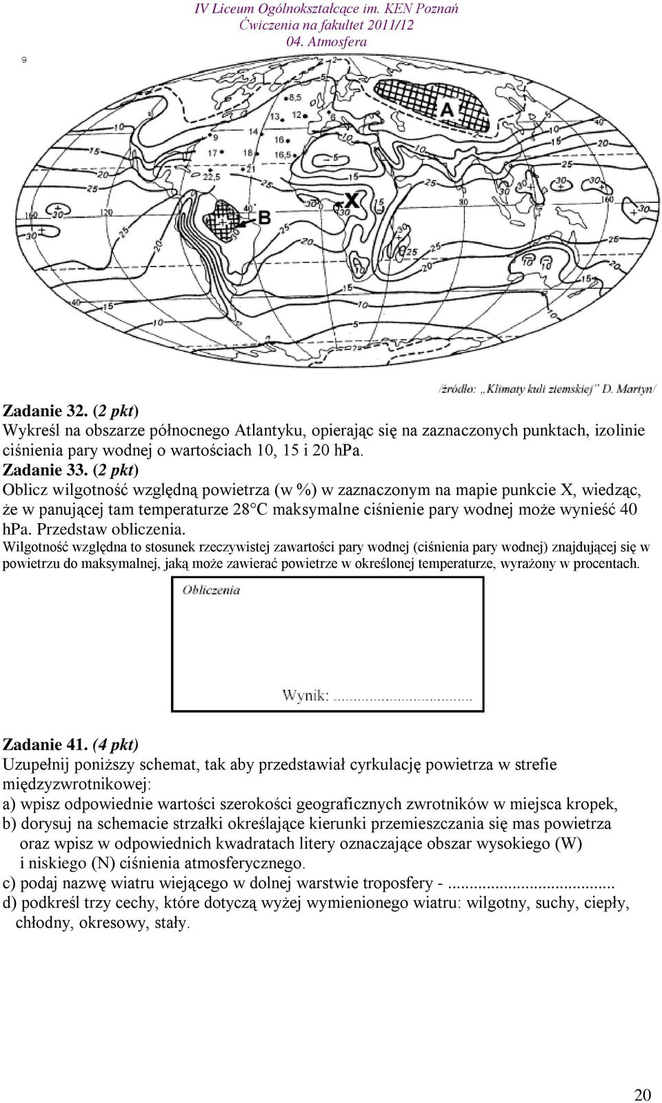 Przedstaw obliczenia.