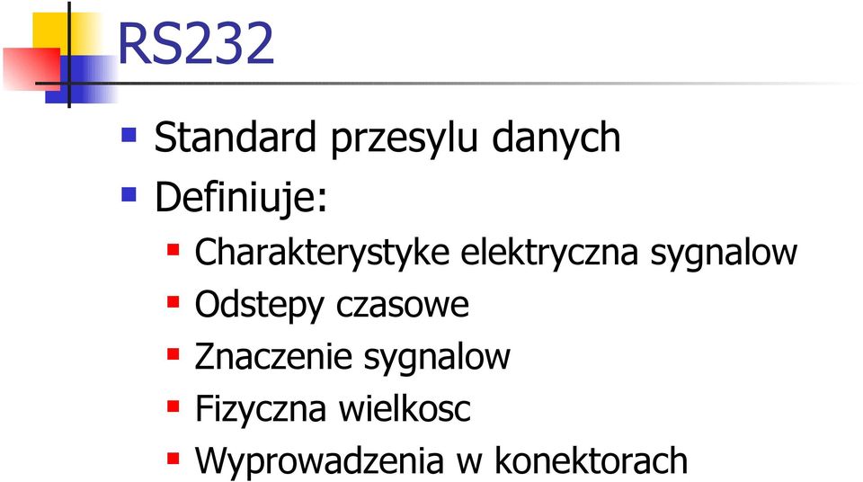 sygnalow Odstepy czasowe Znaczenie