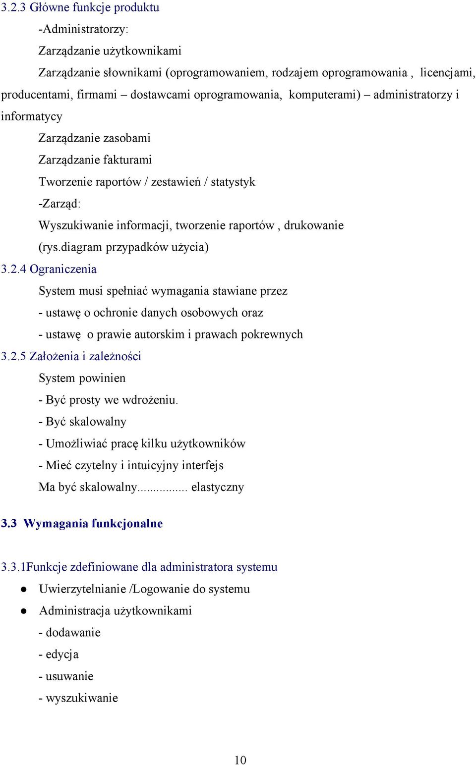 drukowanie (rys.diagram przypadków użycia) 3.2.