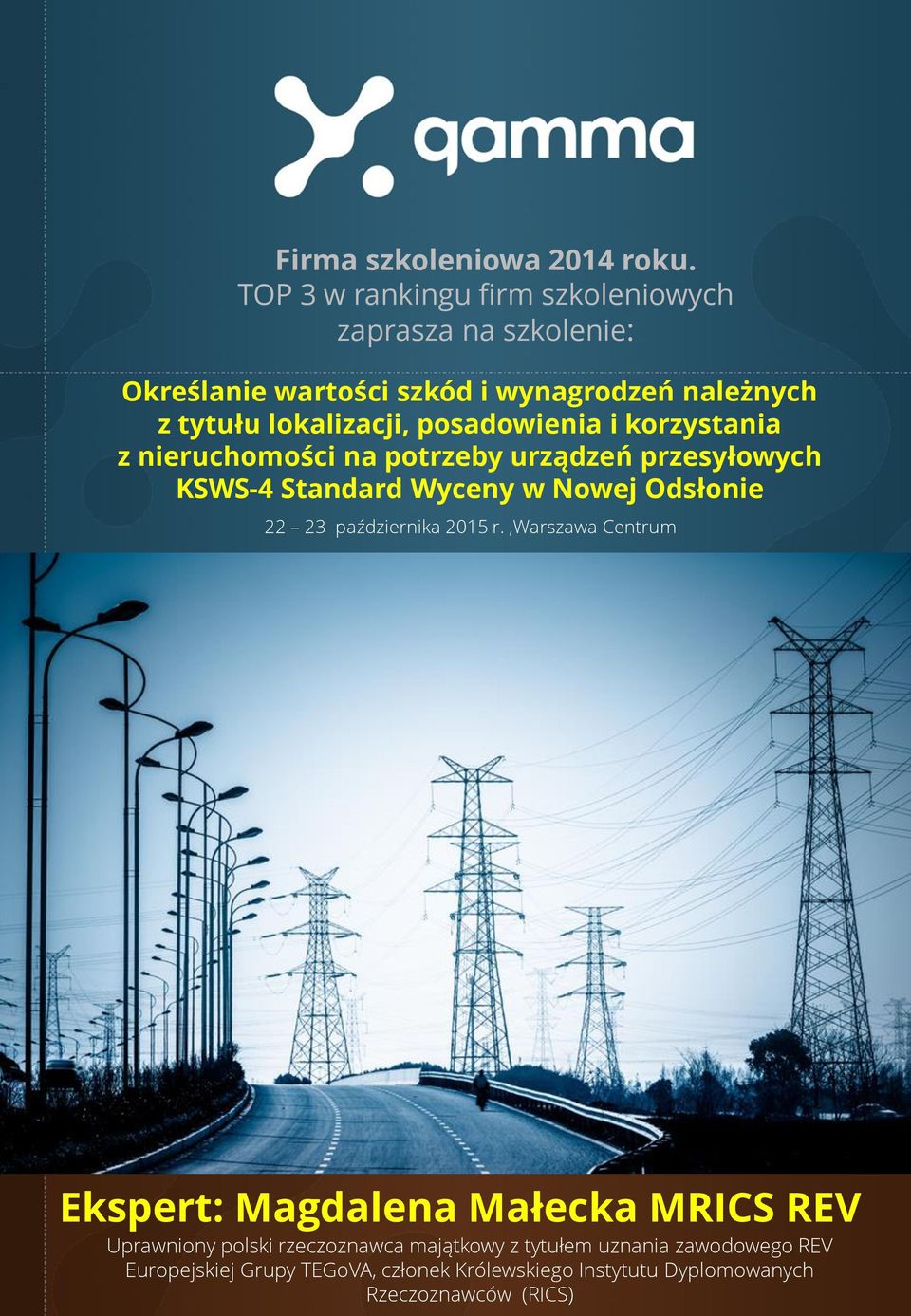 lokalizacji, posadowienia i korzystania z nieruchomości na potrzeby urządzeń przesyłowych 22 23 października 2015 r.