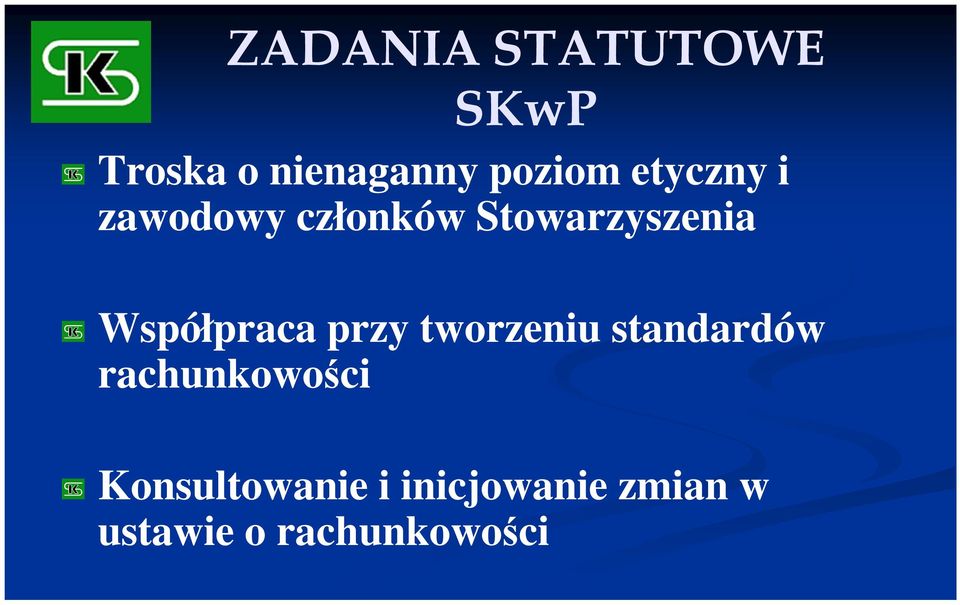 Współpraca przy tworzeniu standardów rachunkowości