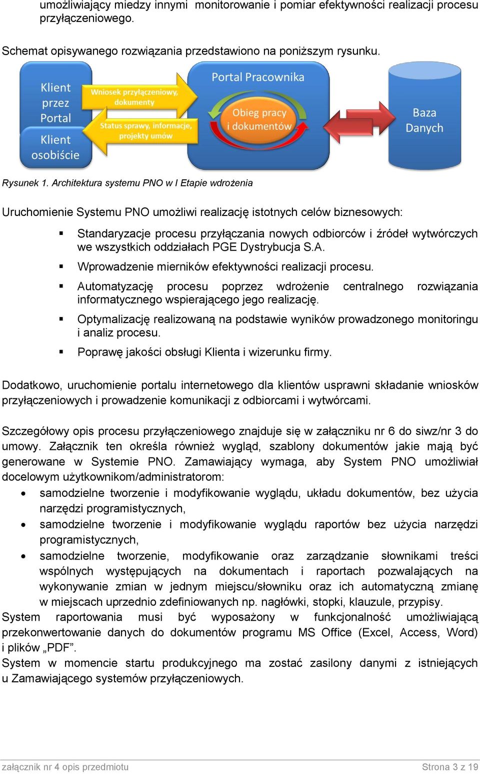 ddziałach PGE Dystrybucja S.A. Wprwadzenie mierników efektywnści realizacji prcesu. Autmatyzację prcesu pprzez wdrżenie centralneg rzwiązania infrmatyczneg wspierająceg jeg realizację.