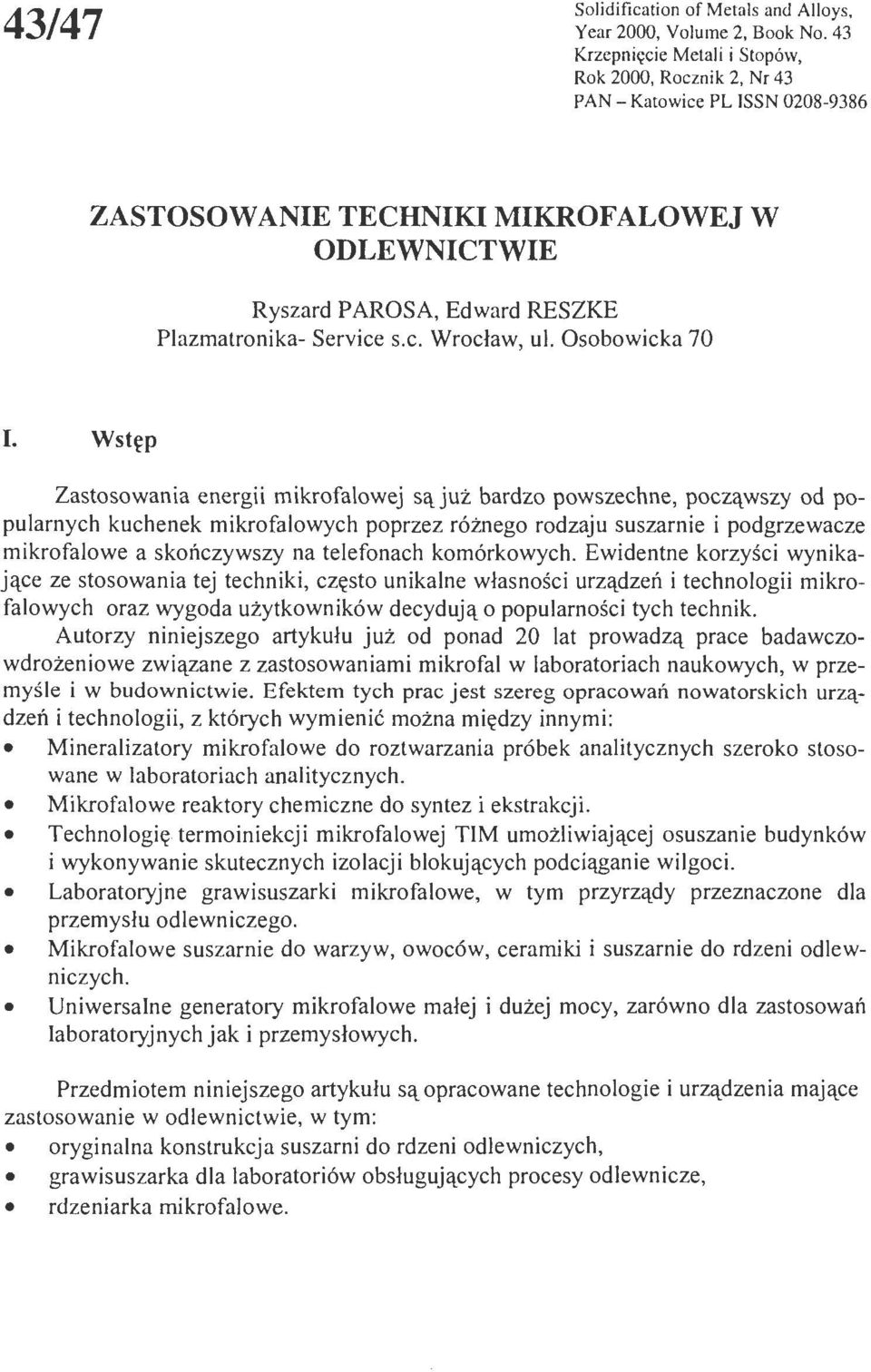 Osobowieka 70 I.