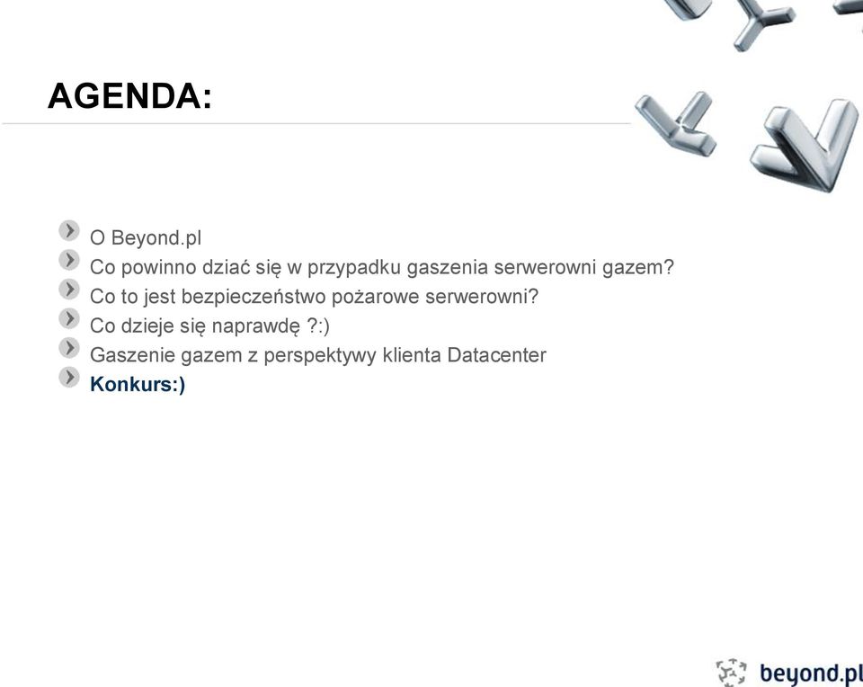 serwerowni gazem?