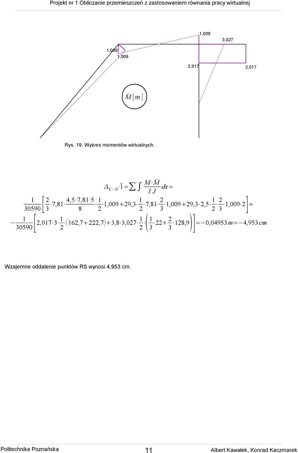 1 ] 1,009 + 0590 [,017 1 (16,7+,7)+,8,07 1 ( 1 + 18,9 )] = 0,0495 m= 4,95cm