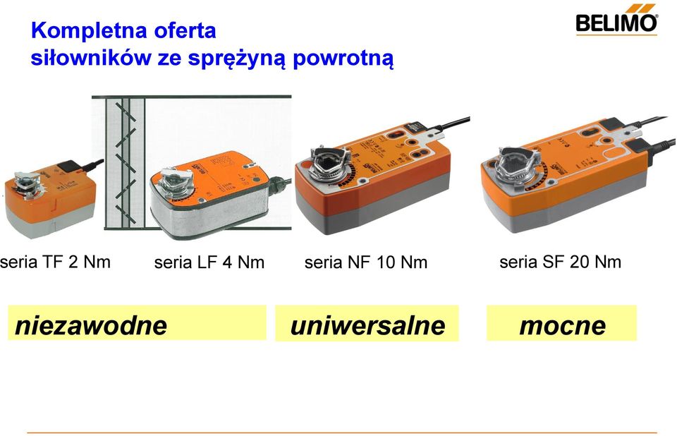 seria LF 4 Nm seria NF 10 Nm