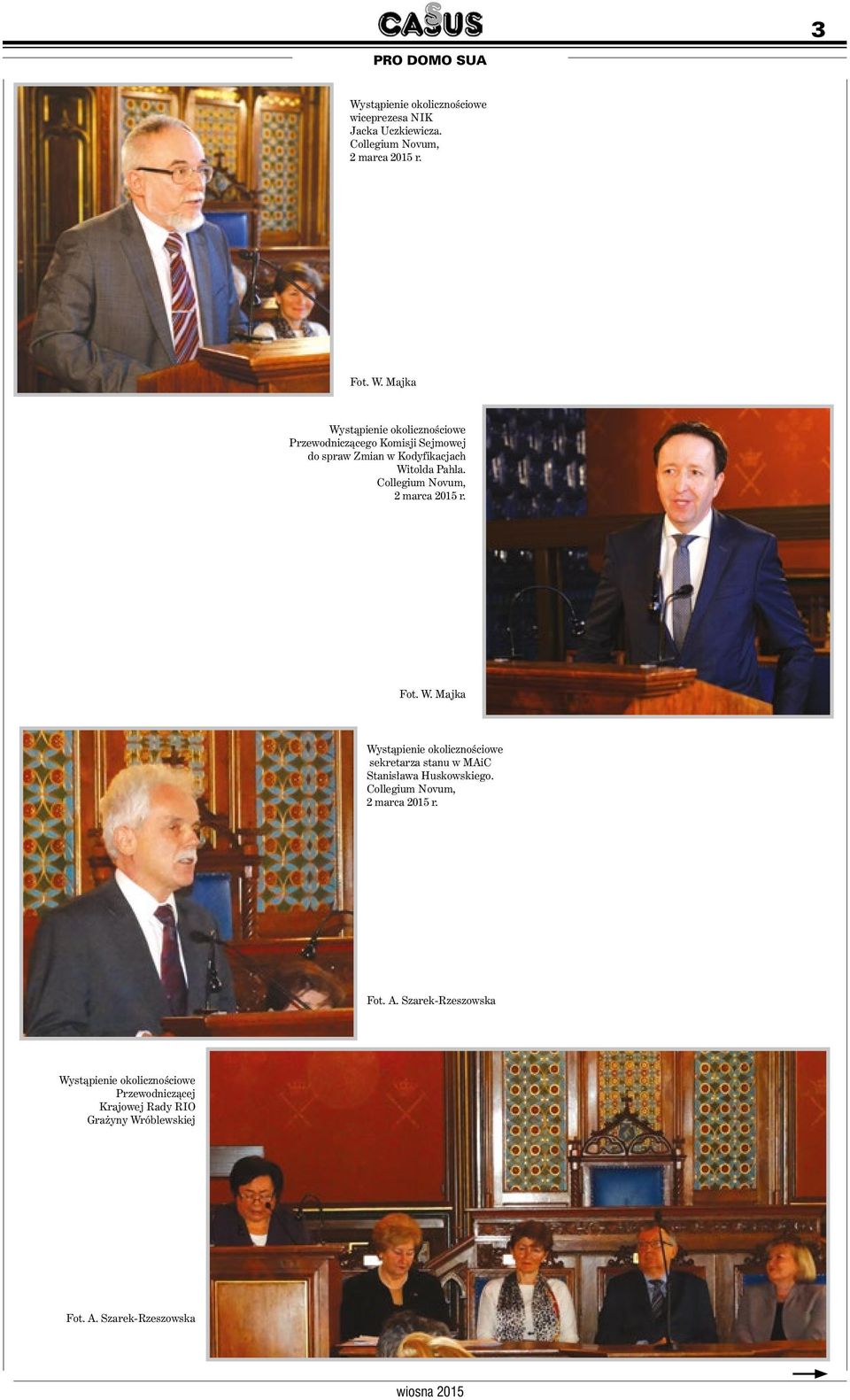 Witolda Pahla. Wystąpienie okolicznościowe sekretarza stanu w MAiC Stanisława Huskowskiego. Fot.