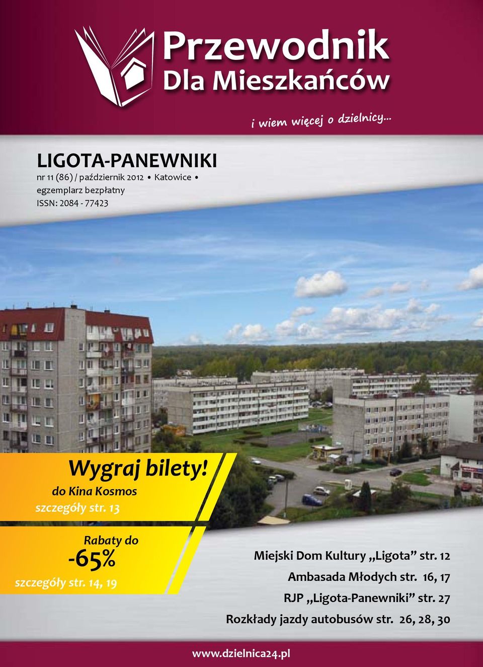 65 Ligota Panewniki Nr 11 86 Październik 2012 Katowice